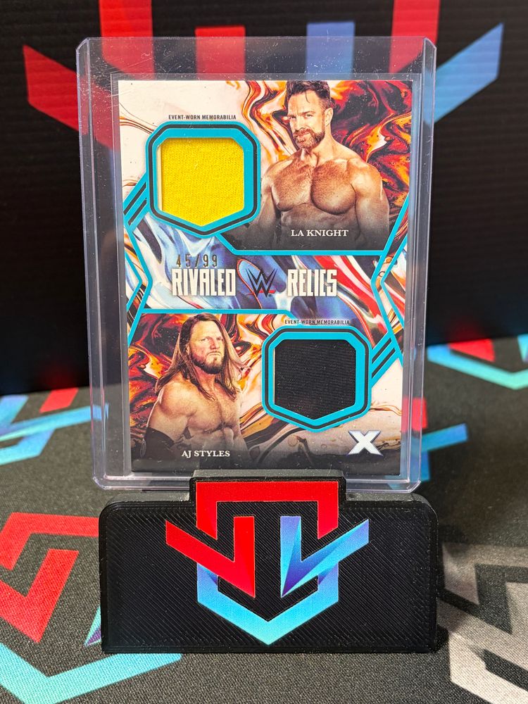 LA Knight / AJ Styles Exalted Dual Relic /99 image 1